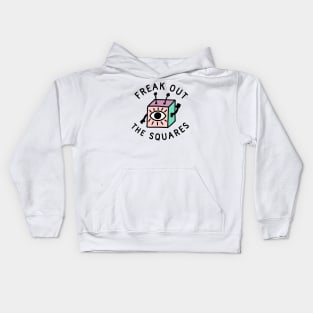 Freak Out the Squares Kids Hoodie